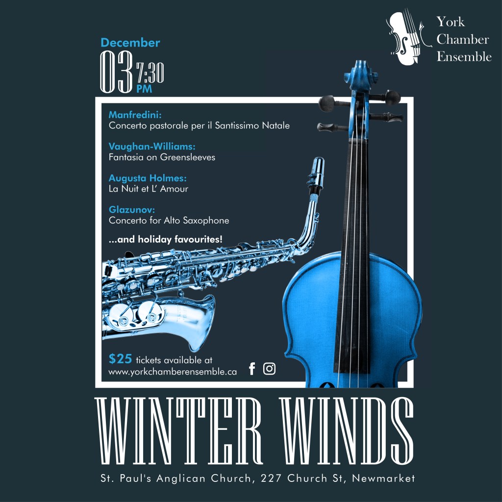 “Winter Winds”  –  Sat Dec&nbsp;3/22
