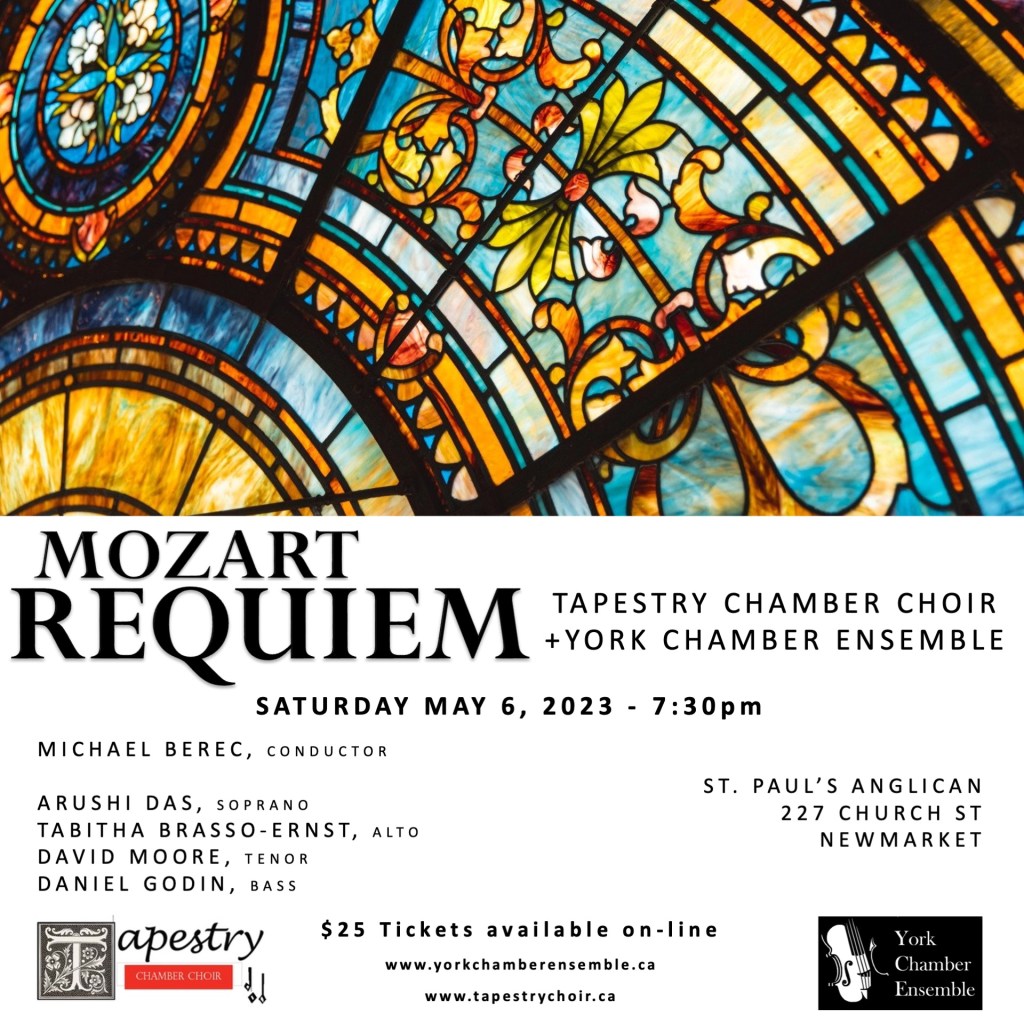 “Mozart Requiem”  –  Sat May 6, 2023&nbsp;7:30pm